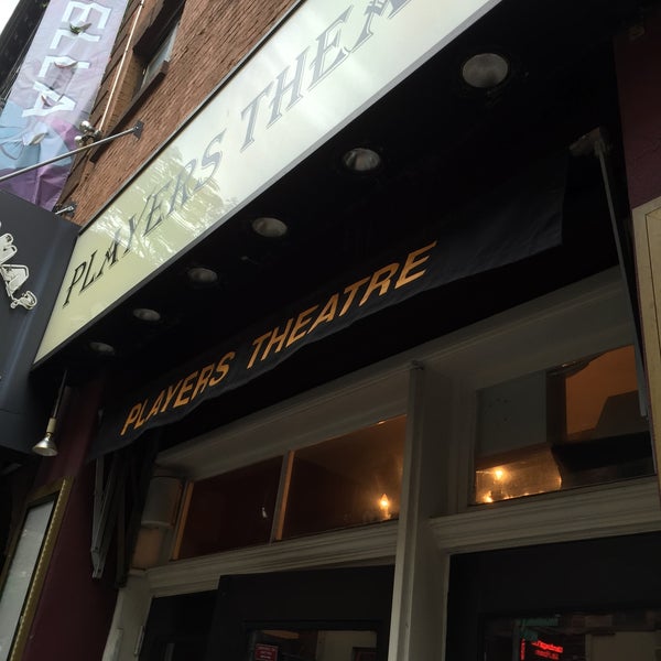 Photo taken at Players Theatre by Stefanie N. on 6/28/2015