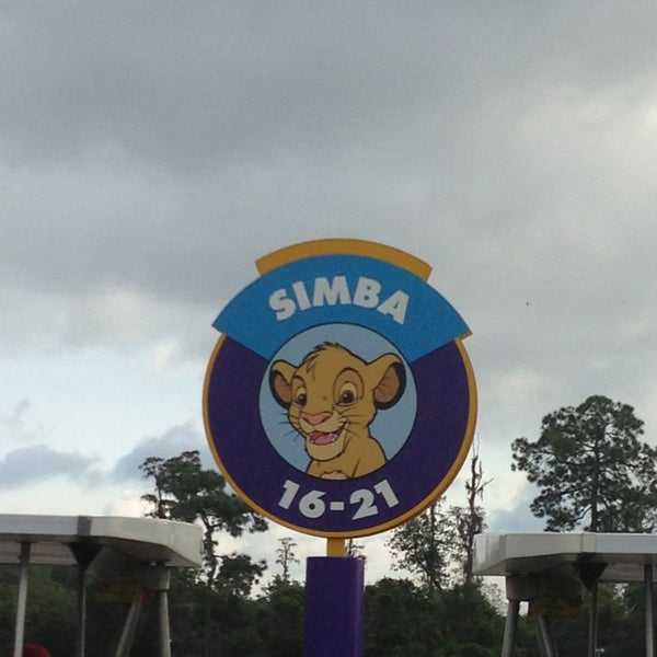 Simba Parking Lot Lake Buena Vista, FL