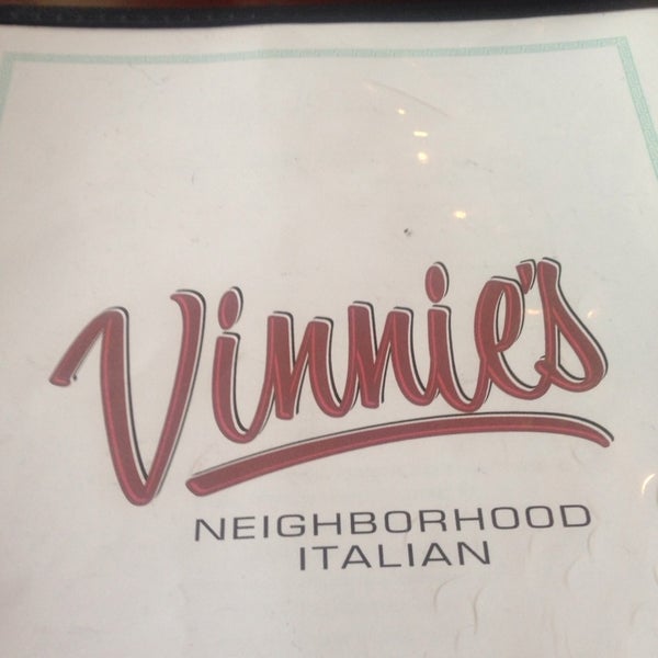 Photo taken at Vinnie&#39;s Neighborhood Italian by Bob W. on 7/18/2014