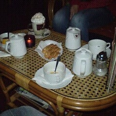 Photo taken at Darjeeling Teahouse &amp; cafe by Szilvia on 11/5/2012