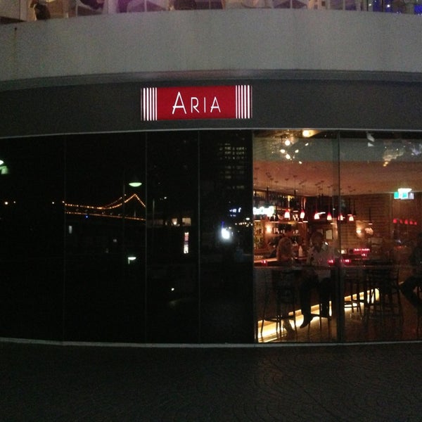 Photo taken at Aria Restaurant by Roberto on 12/19/2012