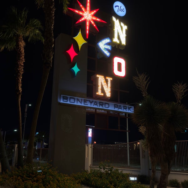 Photo taken at The Neon Museum by Caroline on 10/7/2023