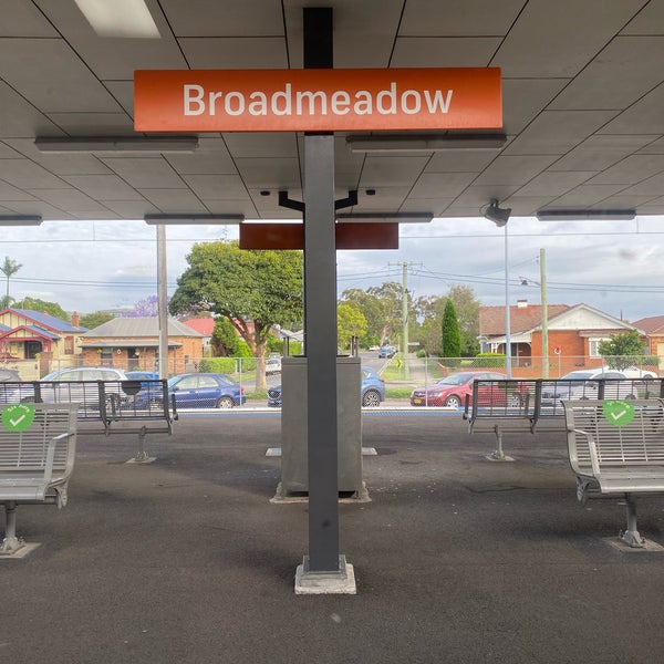 Broadmeadow Station Rail Station in Broadmeadow