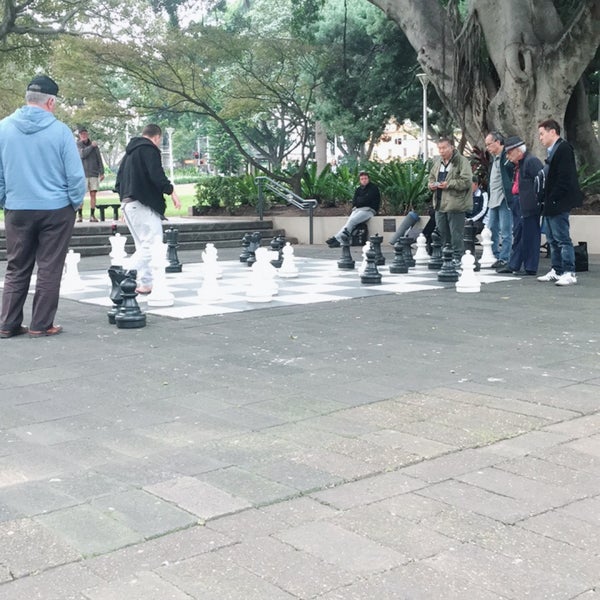 Hyde Park Chess Masters - Installed in 1972, this giant chess board stands  in the Nagoya Gardens of Hyde Park. : r/sydney