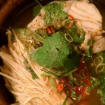 1/26/2013 tarihinde Anna N.ziyaretçi tarafından SPIN Modern Thai Cuisine'de çekilen fotoğraf