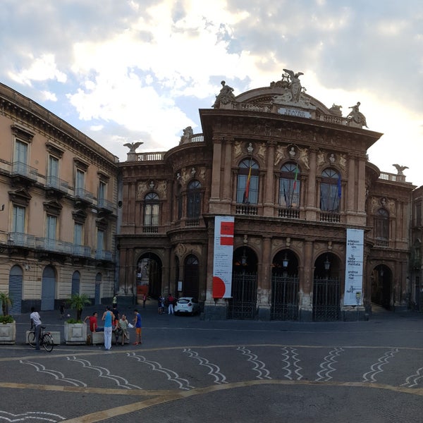 Photo taken at Teatro Massimo Bellini by Holger S. on 9/14/2018