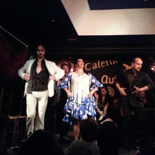 10/18/2014 tarihinde Volodymyr S.ziyaretçi tarafından La Quimera Tablao Flamenco y Sala Rociera'de çekilen fotoğraf