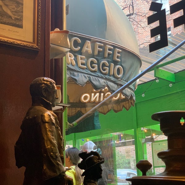 Photo taken at Caffe Reggio by Elvan S. on 3/26/2022