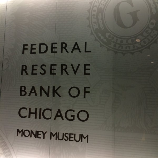 10/18/2015 tarihinde Elvan S.ziyaretçi tarafından Federal Reserve Bank of Chicago'de çekilen fotoğraf