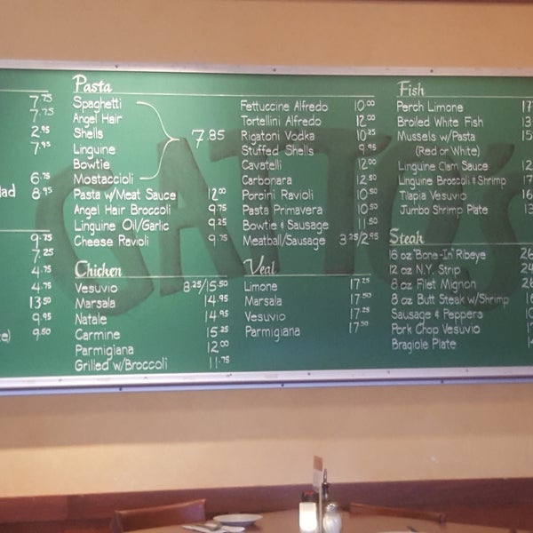 Gatto's Restaurant & Bar Italian Restaurant in Tinley Park