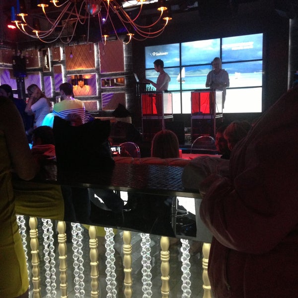Photo taken at Bright Club &amp; Karaoke rooms by Anastasia K. on 4/20/2013