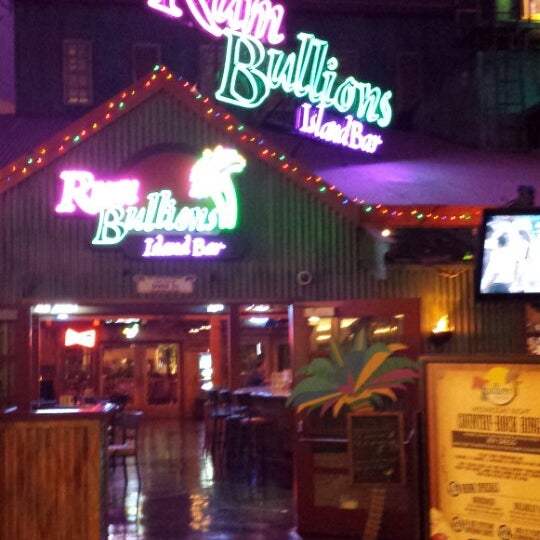 Photo taken at Rum Bullions Island Bar by katie m. on 8/8/2014