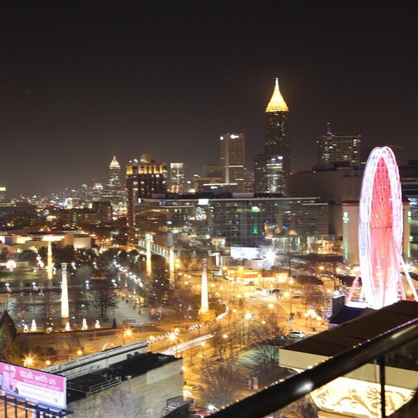 Photo taken at Skylounge Atlanta by Richard B. on 12/15/2014