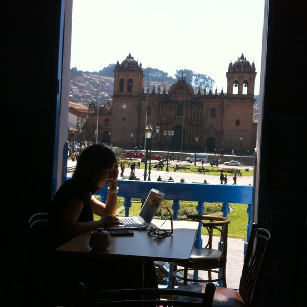 8/22/2014에 Luca B.님이 Cappuccino Cusco Cafe에서 찍은 사진