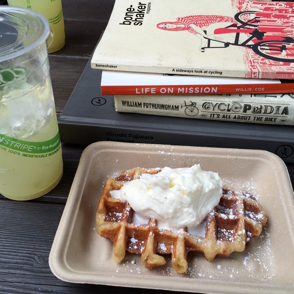 Photo taken at Atypical Waffle Company by Haowei C. on 6/13/2015