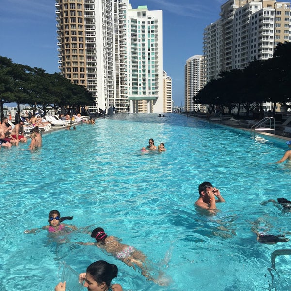 Photo taken at Viceroy Miami Hotel Pool by Sera C. on 3/15/2015