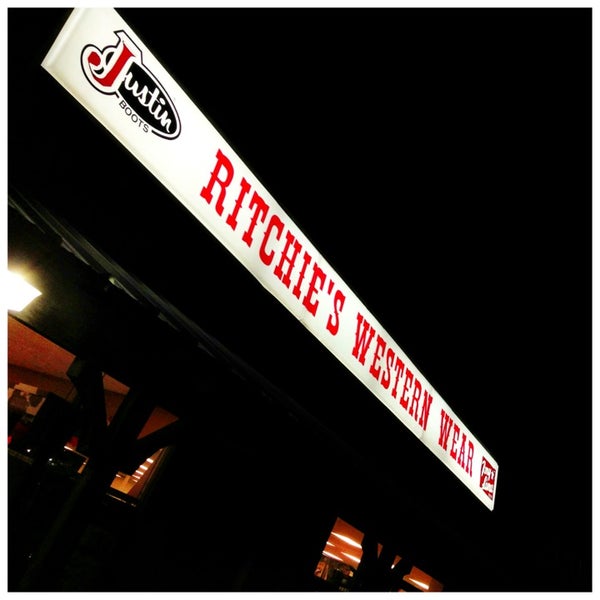 ritchie western wear