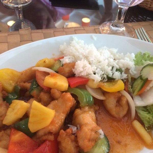 10/23/2014 tarihinde Håkan F.ziyaretçi tarafından Tangerine Restaurant'de çekilen fotoğraf
