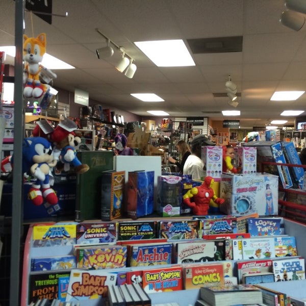 Photo taken at Keith&#39;s Comics by Milo d. on 4/26/2014
