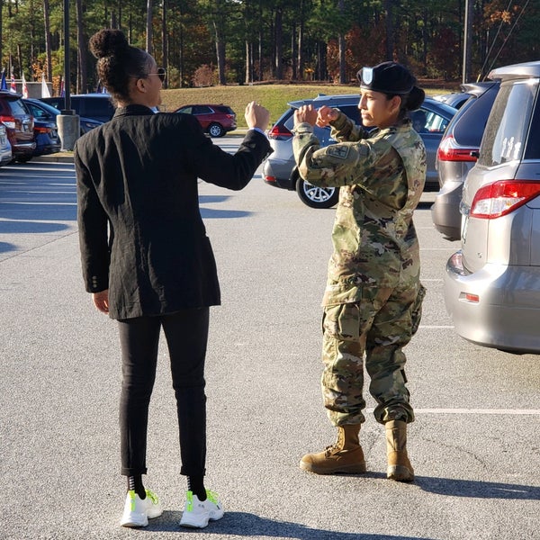 Fort Jackson Gate 4 Military Base in Southeastern Columbia