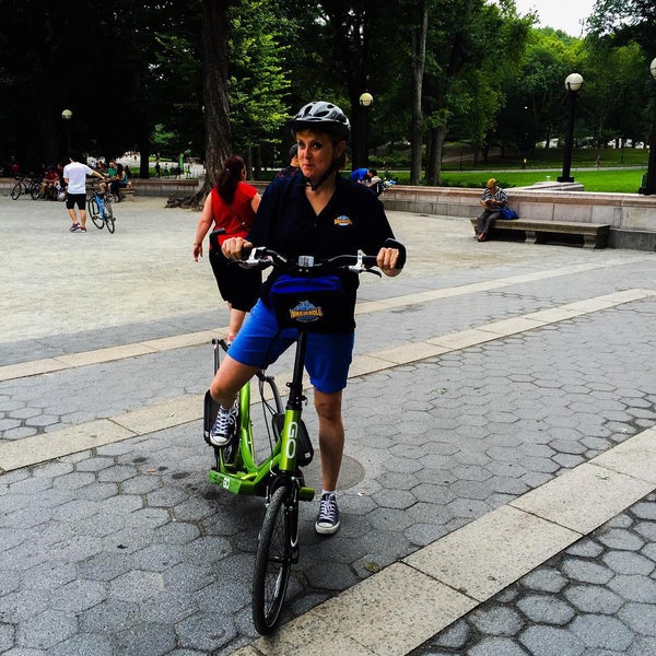 Photo taken at Bike And Roll Central Park (Tavern On The Green) by Susan B. on 7/4/2015