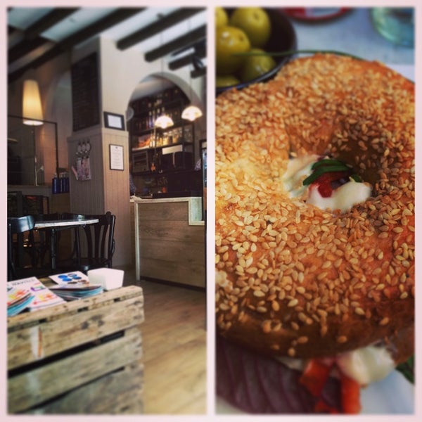 7/24/2014 tarihinde Dietmar F.ziyaretçi tarafından Bagel'de çekilen fotoğraf