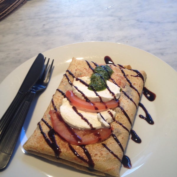 Photo taken at Cusp Crepe and Espresso Bar by Naomi S. on 6/21/2013