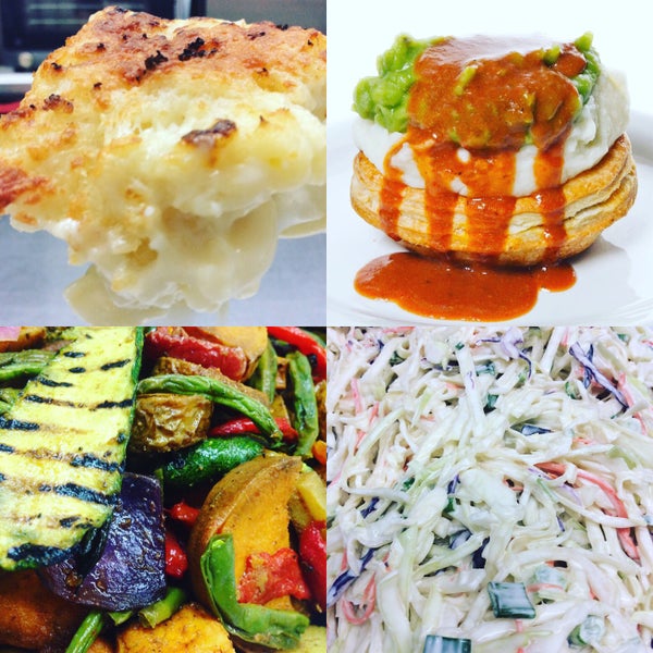 Try the side dishes! Yummy tasty Mac and cheese, spicy roasted vegetables, mash mushy peas and gravy ( called the big stack) tangy mayonnaise & yoghurt coleslaw & awesome daily soups.