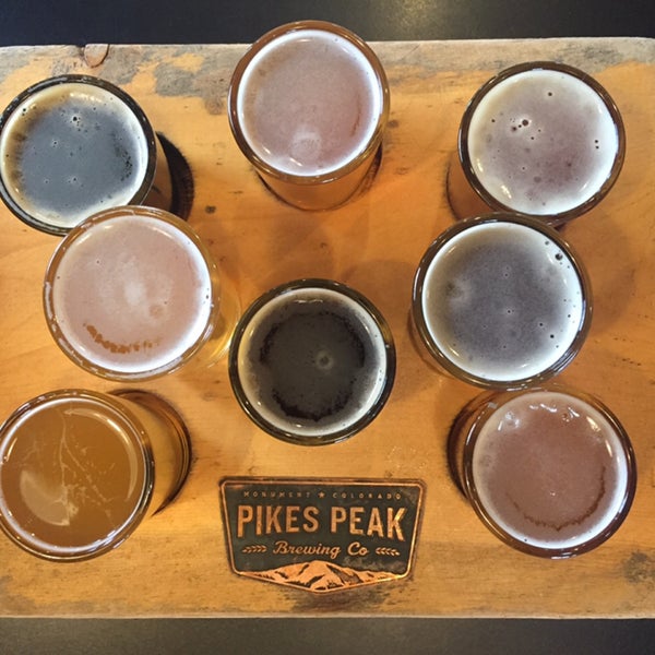 Photo taken at Pikes Peak Brewing Company by Alison Y. on 12/31/2018