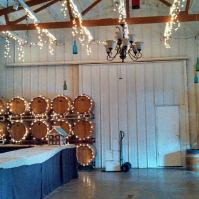 Photo taken at Knapp Winery &amp; Vineyard Restaurant by Valkyrie S. on 1/10/2013