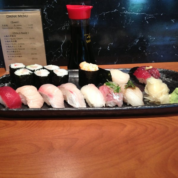 Photo taken at Sushi Hachi by Liz M. on 6/13/2013