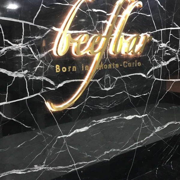 Photo taken at Beefbar Dubai by F on 4/13/2018