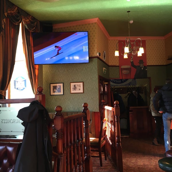 2/8/2020 tarihinde Yury E.ziyaretçi tarafından Churchill&#39;s Pub'de çekilen fotoğraf