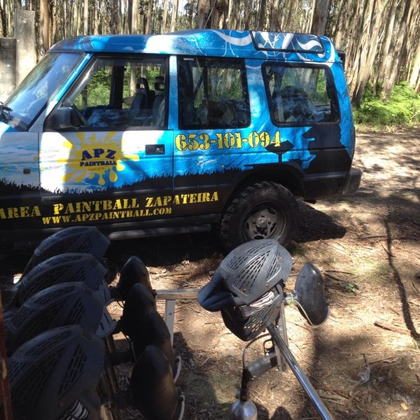 "APZ Paintball" Área Paintball Zapateira Campo de Paintball en A Coruña