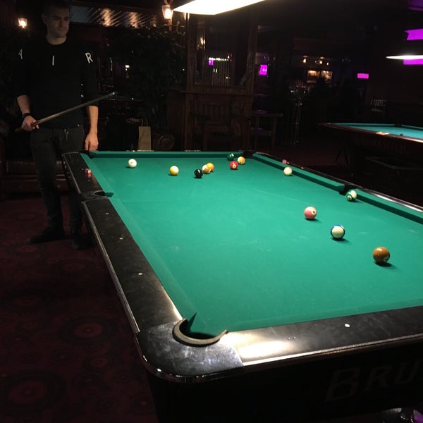 Photo taken at Amsterdam Billiards &amp; Bar by Lucy C. on 2/13/2017