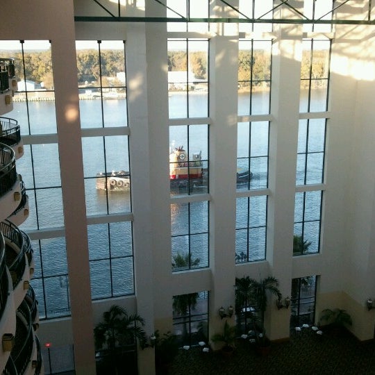 Photo taken at Marriott Savannah Riverfront by Pam S. on 11/10/2012