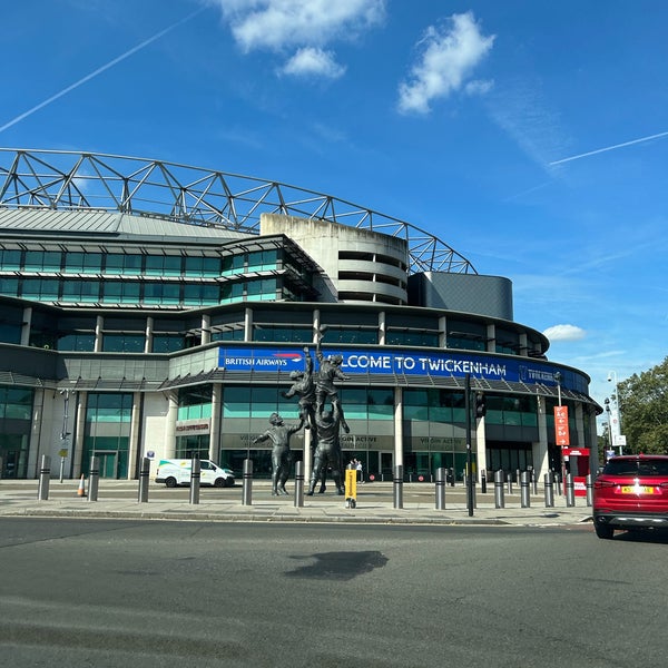 Photo taken at Twickenham Stadium by Richard W. on 9/14/2023