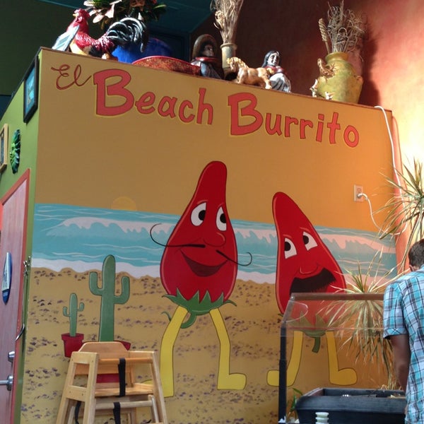 Foto tirada no(a) El Beach Burrito #BeachBurritoSF por Julie C. em 6/11/2013