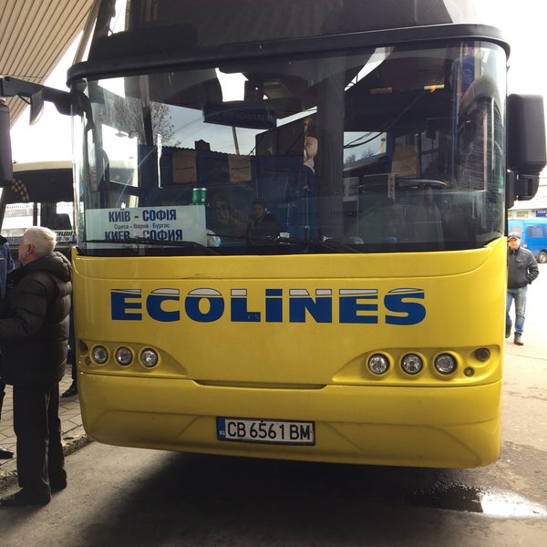 Автобусы Ecolines маршруты