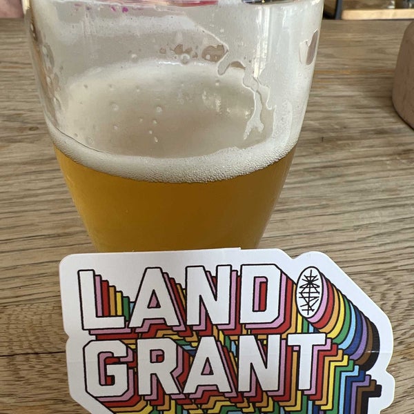 Photo taken at Land-Grant Brewing Company by Christopher V. on 6/15/2022
