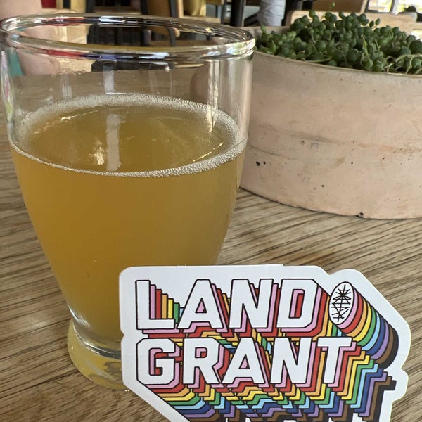 Photo taken at Land-Grant Brewing Company by Christopher V. on 6/15/2022