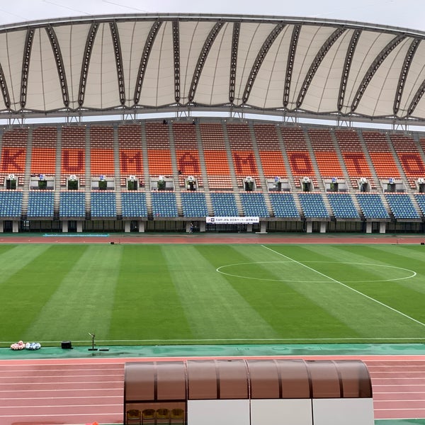 Photos at えがお健康スタジアム (Egao Kenko Stadium) Track Stadium