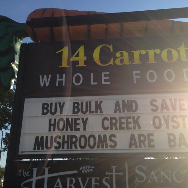 14 Carrot Whole Foods Lexington Sc