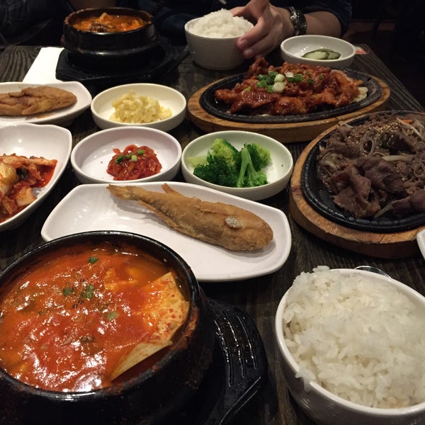 Photo taken at BCD Tofu House by Jean P. on 4/19/2015
