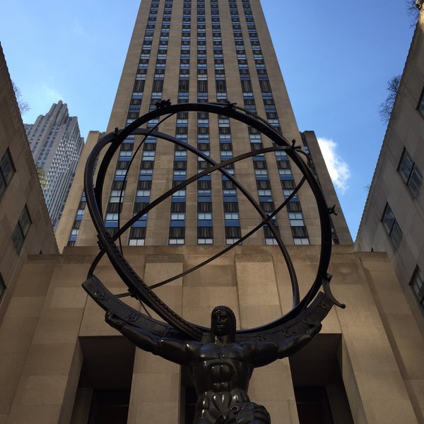Photo taken at Rockefeller Center by Jean P. on 4/18/2015