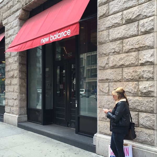 Photo taken at New Balance Flagship Store by Jean P. on 4/23/2015