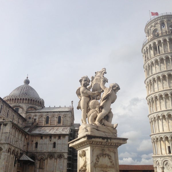 Photo taken at Piazza del Duomo (Piazza dei Miracoli) by Елена С. on 5/6/2013