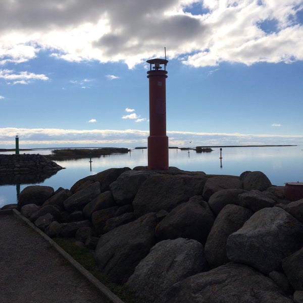 Photo taken at Kuressaare sadam by Ieva R. on 10/11/2015