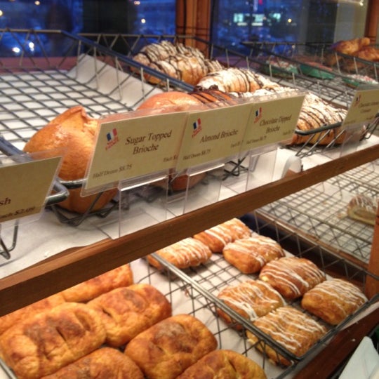 Photo taken at Vie de France Bakery Cafe- Rockville, MD by Ange N. on 12/2/2012