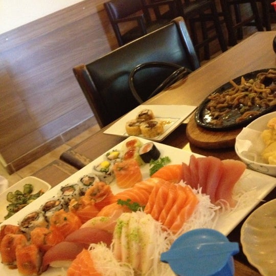 Photo taken at Sushi Mart by Tania P. on 9/30/2012